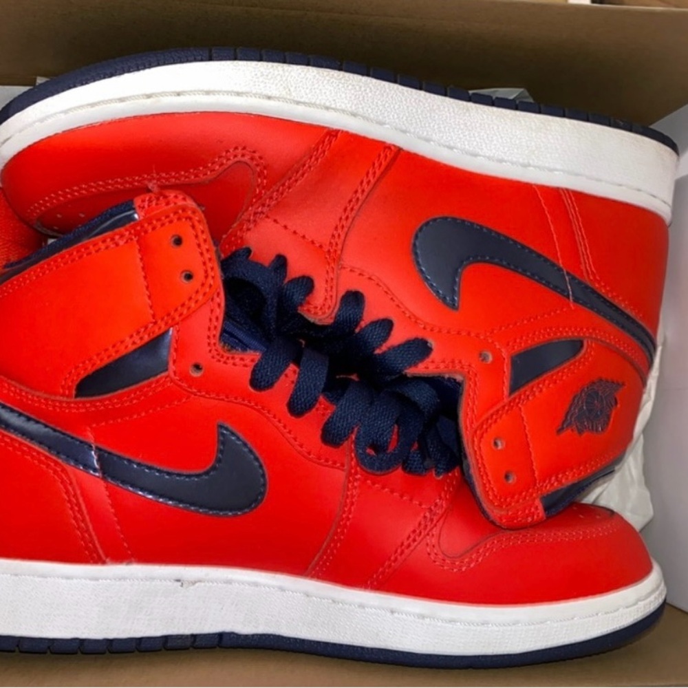 Jordan Kids Sneakers - Red and Navy